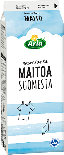 Arla Maitoa Suomesta Rasvaton Maito 1,5 L