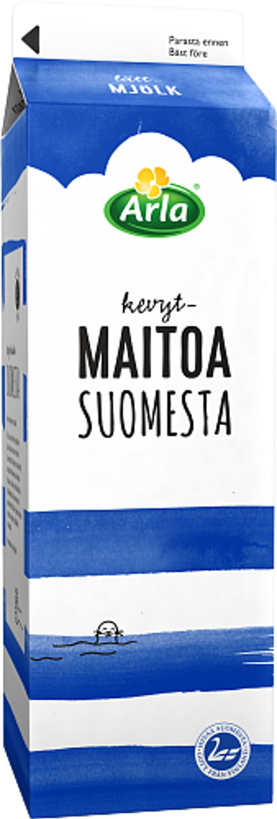 Arla Maitoa Suomesta Kevytmaito Suomi (ESL) 1 l