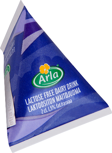 Arla® Food Service Laktoositon annosmaito 1,5% (UHT) 2 cl